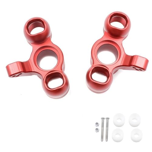 Lenkradsitz aus Aluminiumlegierung, RC-Upgrade-Teile für ARRMA 1/5 KRATON 8S RC Auto (rot) von ULIIK