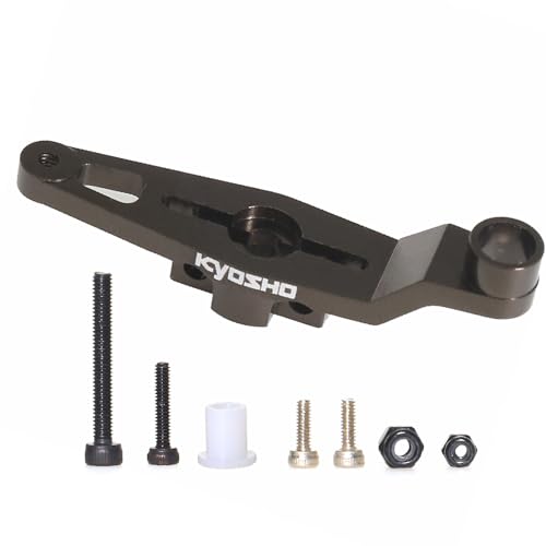 Lenkservo-Hupe aus Aluminiumlegierung für SANWA/KO/MP RC Upgrade-Teile für KYOSHO MP10 MP9 Nitro Off-Road RC Auto Lenkservo-Hupe aus Aluminiumlegierung für SANWA/KO/MP RC Upgrade-Teile für KYOSHO MP10 MP9 Nitro Off-Road RC Auto von ULIIK