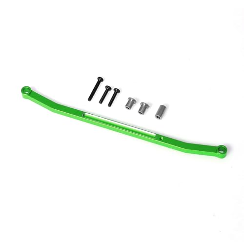 Lenkstange aus Aluminiumlegierung, RC verbesserte Teile für LOSI 1/18 Mini LMT 4X4 Brushed Monster Truck RTR-LOS01026 RC Auto (grün) von ULIIK