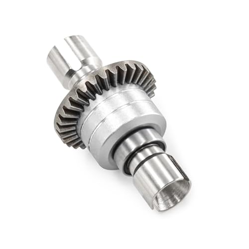Metal 30T Bevel Gear Differential Diff RC Upgraded Parts for MJX 1/14 14301 14302 14303 1/16 16207 16208 16209 16210 H16V3 RC Car (Silber) von ULIIK