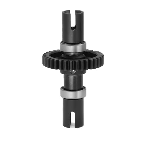 Metal 35T Central Differential Straight Shaft Assembly RC Upgraded Parts for ARRMA 1/7 6S Infraction Typhon RC Car (Black) von ULIIK