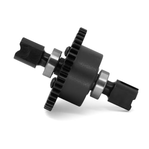 Metal 46T Central Differential Assembly RC Upgraded Parts for ARRMA 1/8 6S Kraton Notorious Outcast Senton Talion 1/7 Mojave Infraction Felony Limitless RC Car (Black) von ULIIK