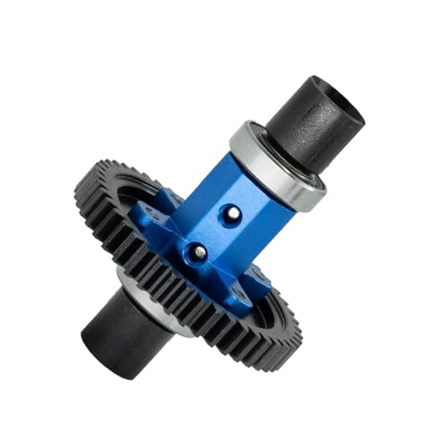 Metal 46T Gear Central Straight Shaft Assembly RC Upgraded Parts for TRAXXAS 1/8 4WD SLEDG RC Car (Blue) von ULIIK