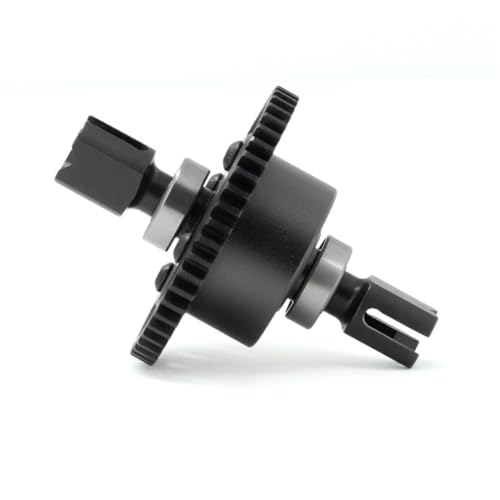 Metal 50T Central Differential Assembly RC Upgraded Parts for ARRMA 1/8 Kraton Notorious Outcast Senton Talion 1/7 Mojave Infraction Felony Limitless RC Car (Black) von ULIIK