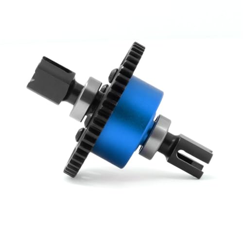 Metal 50T Central Differential Assembly RC Upgraded Parts for ARRMA 1/8 Kraton Notorious Outcast Senton Talion 1/7 Mojave Infraction Felony Limitless RC Car (Blue) von ULIIK