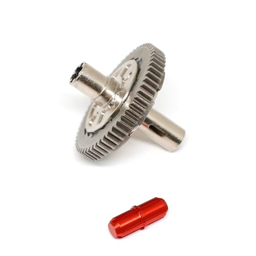 Metal 57T Spur Gear RC Upgrade Parts for 1/10 ARRMA Senton Bigrock Vorteks RC Car (Red) von ULIIK