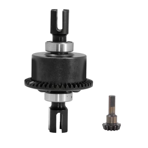 Metal Differential Diff Gear 43T+13T RC Upgraded Parts for ARRMA 1/7 Infraction Limitless Infraction V2 1/8 Typhon 6S 1/10 SENTON 6S RC Car (Black) von ULIIK
