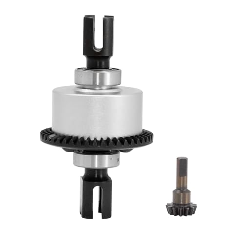 Metal Differential Diff Gear 43T+13T RC Upgraded Parts for ARRMA 1/7 Infraction Limitless Infraction V2 1/8 Typhon 6S 1/10 SENTON 6S RC Car (Silber) von ULIIK
