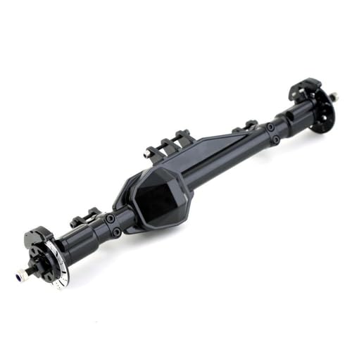 Metal Front Rear Bridge Axle Assembly RC Upgraded Parts for Axial RBX10 Ryft Crawler RC Car (Rear Black) von ULIIK