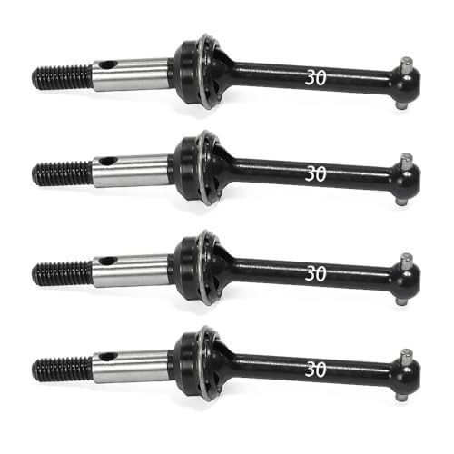 Metal Front Rear Drive Shaft Bevel Gear Cup Central Drive Shaft Differential Cup RC Upgraded Parts for Tamiya 1/10 XM01 Pro RC Car (Front Rear CVD Drive Shaft) von ULIIK