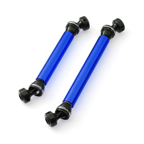 Metal Front Rear Drive Shaft RC Upgrade Parts for Axial 1/10 RBX10 Ryft 4WD Scale Rock Bouncer AXI03005 RC Car (Blue) von ULIIK