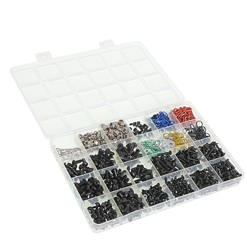 Metal M3 M4 Screw RC Car Shell Clip Box Kit RC Parts for TRAXXAS HPI ARRMA HSP RC Car Metal M3 M4 Screw RC Car Shell Clip Box Kit RC Parts for TRAXXAS HPI ARRMA HSP RC Car von ULIIK