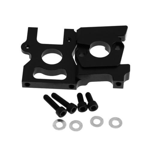 Motorhalterung aus Aluminiumlegierung, RC-Upgrade-Teile für ZD Racing DBX-07 EX-07 1/7 RC Car (schwarz) von ULIIK