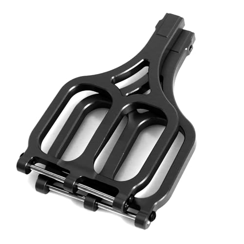Oberer Querlenker aus Aluminiumlegierung #5131R RC verbesserte Teile für TRAXXAS 1/10 E-Maxx T-Maxx RC Auto (schwarz) von ULIIK