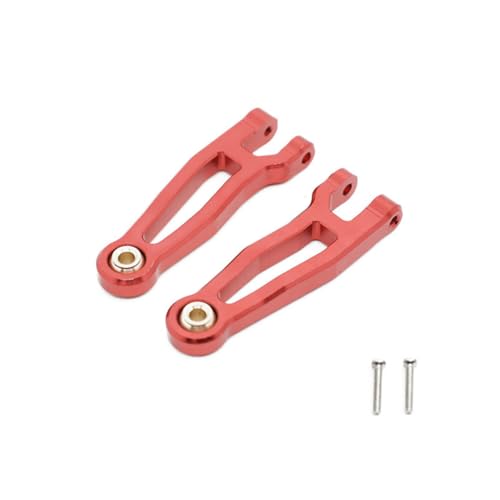 Oberer Querlenker aus CNC-Aluminiumlegierung, RC-Upgrade-Teile für 1/16 SG1603 SG1604 UD1601 UD16024 RC Auto (rot) von ULIIK