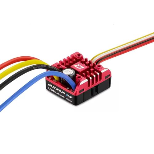 QuicRun WP 1080 G2 Waterproof 80A Brushed ESC 2-3S LiPo for 1/10 Crawler RC Car for 540 550 Brushed Motor QuicRun WP 1080 G2 Waterproof 80A Brushed ESC 2-3S LiPo for 1/10 Crawler RC Car for 540 550 Brushed Motor von ULIIK