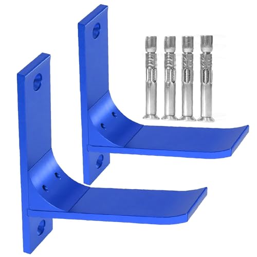 RC-Auto-Display-Ständer aus Aluminiumlegierung, Wandaufhängung, RC-Rad, Wandhalterung für 1/18, 1/16, 1/14, 1/12, 1/10, 1/8, 1/5 RC Auto (blau) von ULIIK