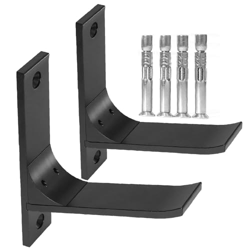 RC-Auto-Display-Ständer aus Aluminiumlegierung, Wandaufhängung, RC-Rad, Wandhalterung für 1/18, 1/16, 1/14, 1/12, 1/10, 1/8, 1/5 RC Auto (schwarz) von ULIIK