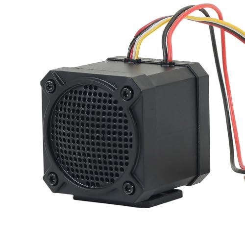 RC Car Engine Sound Simulator 10 Sound Effect Speaker RC Model Engine Horn RC DIY Parts for 1/10 RC Crawler Axial SCX10 TRX4 D90 (Single Horn) von ULIIK