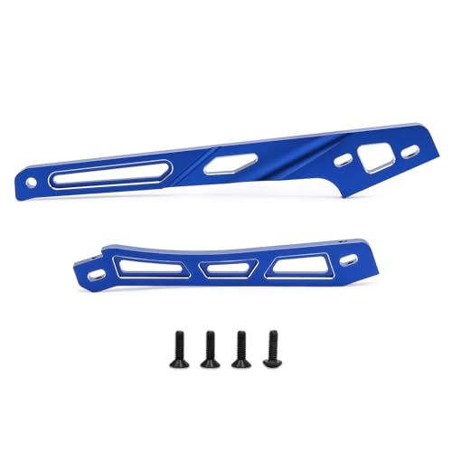 RC-Upgrade-Teile aus Aluminiumlegierung, vorne und hinten, für ARRMA 1/8 Kraton BLX 6S V6 RC Auto (blau) von ULIIK
