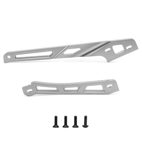 RC-Upgrade-Teile aus Aluminiumlegierung, vorne und hinten, für ARRMA 1/8 Kraton BLX 6S V6 RC Car (Silber) von ULIIK