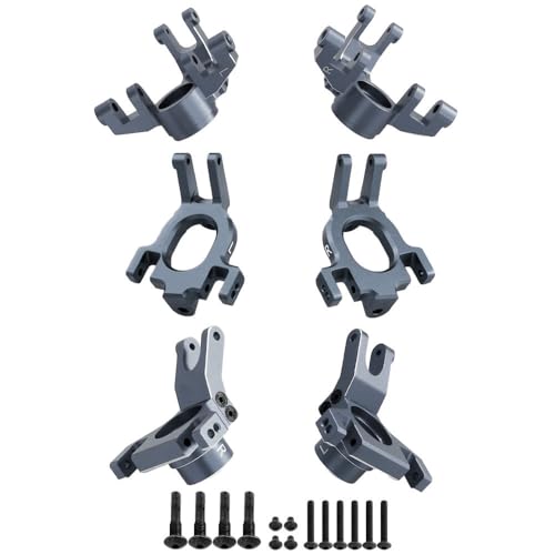Radsitz-Set aus Aluminiumlegierung, RC-Upgrade-Teile für ARRMA 1/8 Mojave 4S 1/10 Kraton Outcast 4X4 4S RC Auto (Titan) von ULIIK