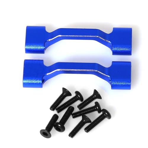 Seitenwand aus Aluminiumlegierung, RC, verbesserte Teile für LOSI 1/18 Mini LMT 4X4 Brushed Monster Truck RTR-LOS01026 RC Car (blau) von ULIIK