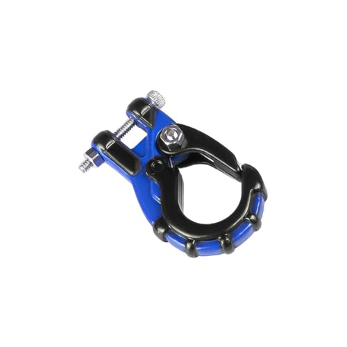 Simulierte Metallwinde Haken Abschleppschnalle RC DIY Teile für 1/10 AXIAL SCX10 TRX4 D90 Crawler RC Car (Blau) von ULIIK