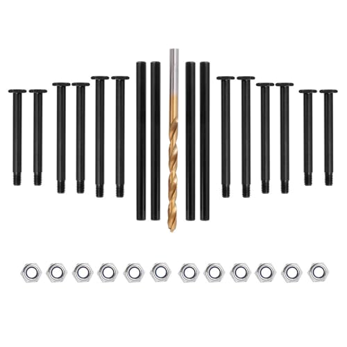 Stahl Vordere Hintere Querlenker Pin Schraube Set RC Verbesserte Teile für TRAXXAS 1/8 6S MAXX SLASH-102076-4 1/10 4WD MAXX W/WIDEMAXX RC Car Stahl Vordere Hintere Querlenker Pin Schraube Set RC Verbesserte Teile für TRAXXAS 1/8 6S MAXX SLASH-102076-4 1/10 4WD MAXX W/WIDEMAXX RC Car von ULIIK