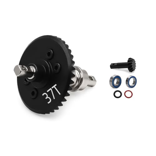 Stahl vorne/hinten Helical Wave Box Getriebe Getriebe RC Upgrade Teile für 1/10 TRAXXAS Slash 4WD Rustler Stampede XO-01 RC Car (Front Gear) von ULIIK