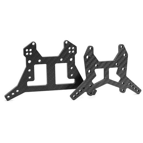 Stoßdämpfer vorne und hinten, Karbonfaser, RC, Upgrade-Teile für ARRMA 1/8 6S Kraton Outsast RC Car von ULIIK