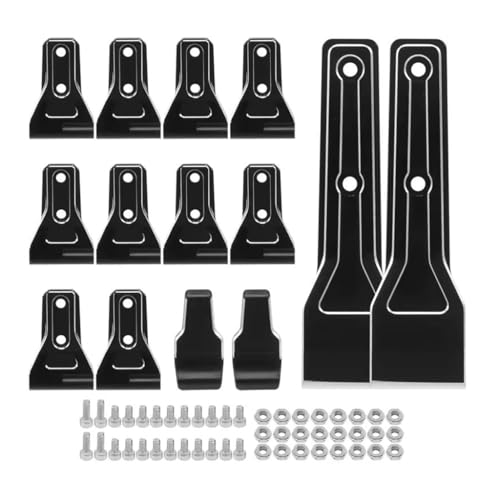 Türscharnier für Heckscheibe aus Aluminiumlegierung, RC, verbesserte Teile für AXIAL 1/6 SCX6 AXI05000 Wrangler RC Car Türscharnier für Heckscheibe aus Aluminiumlegierung, RC, verbesserte Teile für AXIAL 1/6 SCX6 AXI05000 Wrangler RC Car von ULIIK
