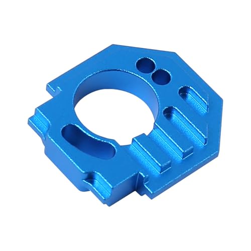 Verstellbare Motorhalterung aus Aluminium mit Wärmeableitungsfunktion für ARRMA 1/18 4WD Granit GROM Mega 380 Brushed 4X4 Monster Truck-ARA2102 RC Car (blau) von ULIIK