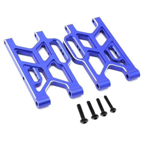 Vordere Querlenker aus Aluminiumlegierung, RC-Upgrade-Teile für ARRMA 1/8 Mojave RC Auto (blau) von ULIIK