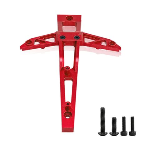 Vordere Strebenstütze aus Aluminiumlegierung, RC, verbesserte Teile für Traxxas 1/10 Maxx Wide Maxx Monster Truck-89086-4, 1/8 6S Maxx SLASH-102076-4 RC Car (rot) von ULIIK