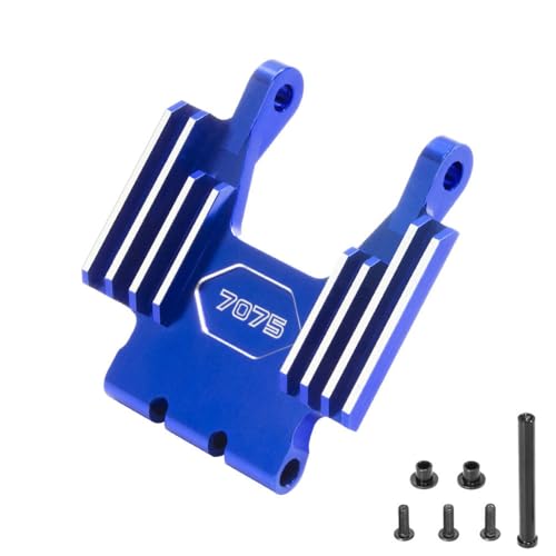 Vordere Wasserhahnhalterung aus Aluminiumlegierung, RC-Upgrade-Teile für LOSI 1/4 Promoto-MX RC Motorrad (blau) von ULIIK