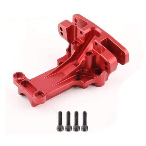 Vordergetriebe-Obere Abdeckung aus Aluminiumlegierung, RC-Upgrade-Teile für Traxxas 1/6 4WD XRT 8S-78086-4 RC Car (rot) von ULIIK