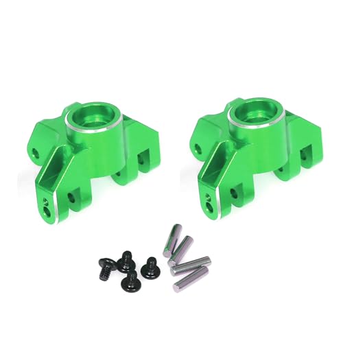 Vorderlenkbecher aus Aluminiumlegierung, RC verbesserte Teile für LOSI 1/18 Mini LMT 4X4 Brushed Monster Truck RTR-LOS01026 RC Car (grün) von ULIIK