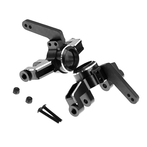 Vorderradsitz aus Aluminiumlegierung, RC-Upgrade-Teile für ARRMA 1/10 4x4 Kraton Outcast 1/8 Mojave RC Car (schwarz) von ULIIK