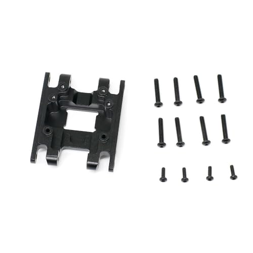 Wave-Box-Basissitz aus Aluminiumlegierung, RC-Upgrade-Teile für TRAXXAS 1/18 TRX-4M TRX4M RC Auto (schwarz) von ULIIK