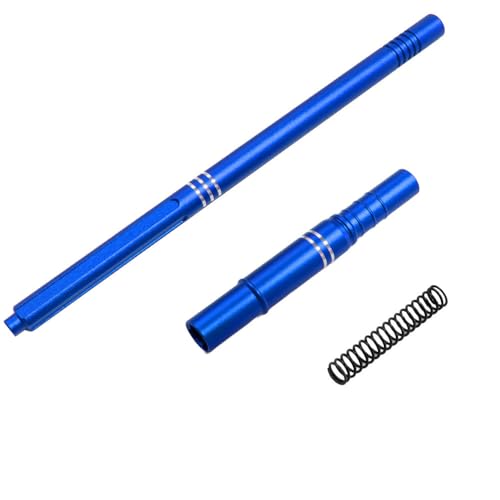 Zentrale Antriebswelle aus Aluminiumlegierung für ARRMA 1/8 Mojave 4S RC Auto (blau) von ULIIK