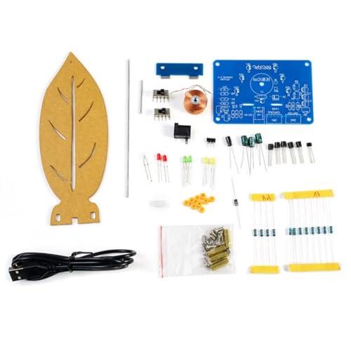 ULIJTH Elektromagnetische Schwunglöt Projekt Kits Blattform Pendel Nadel Mit LED Licht Für STEM Ausbildung Und Dekore ULIJTH Elektromagnetische Schwunglöt Projekt Kits Blattform Pendel Nadel Mit LED Licht Für STEM Ausbildung Und Dekore von ULIJTH