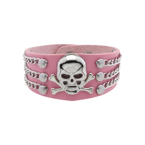 Totenkopf-Kopf, stabile Metallmaterialien, tragbar, für Motorrad-Enthusiasten und Straßenkultur-Fans, stilvolles Outfit, Party-Zubehör Totenkopf-Kopf, stabile Metallmaterialien, tragbar, für Motorrad-Enthusiasten und Straßenkultur-Fans, stilvolles Outfit, Party-Zubehör von ULIJTH