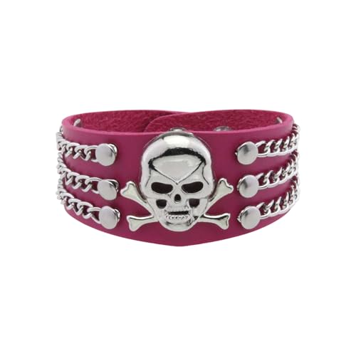 Totenkopf-Kopf, stabile Metallmaterialien, tragbar, für Motorrad-Enthusiasten und Straßenkultur-Fans, stilvolles Outfit, Party-Zubehör Totenkopf-Kopf, stabile Metallmaterialien, tragbar, für Motorrad-Enthusiasten und Straßenkultur-Fans, stilvolles Outfit, Party-Zubehör von ULIJTH