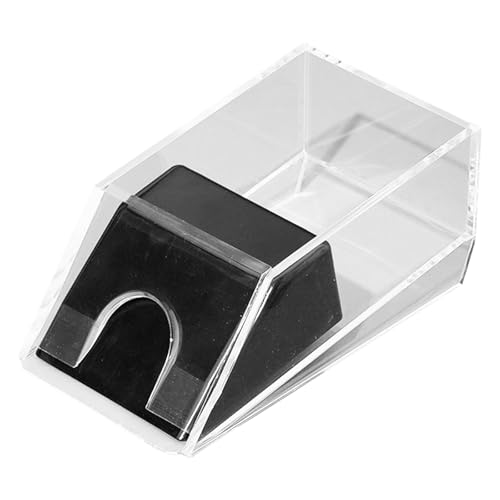 ULIJTH Blackjacks Schuhablagerungsschale Klare Pokerkarten Mit Clear Acrylkartenspender Blackjacks Game Accessoires ULIJTH Blackjacks Schuhablagerungsschale Klare Pokerkarten Mit Clear Acrylkartenspender Blackjacks Game Accessoires von ULIJTH