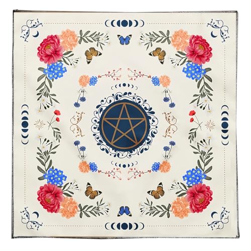 ULIJTH Divinationen Tischdecke Augenmondmuster Astrologie Tarotkarte Tischdecke Altars Stoff Göttlichkeit Brettspiel Accessoire ULIJTH Divinationen Tischdecke Augenmondmuster Astrologie Tarotkarte Tischdecke Altars Stoff Göttlichkeit Brettspiel Accessoire von ULIJTH