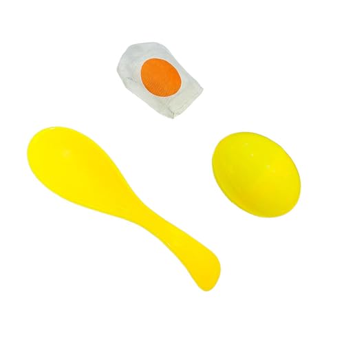 ULIJTH Eierrelais Race Toy Für Familienversammlungen Vorschulkoordinationstraining Plastik Set ULIJTH Eierrelais Race Toy Für Familienversammlungen Vorschulkoordinationstraining Plastik Set von ULIJTH