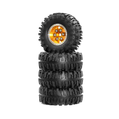 ULIJTH Fernbedienungsmodell Gummi Autoversorgungen Beadlock Rad Schlamm Gelände Reifen Set Radreifen Abnehmbare Feine Auto Teile ULIJTH Fernbedienungsmodell Gummi Autoversorgungen Beadlock Rad Schlamm Gelände Reifen Set Radreifen Abnehmbare Feine Auto Teile von ULIJTH