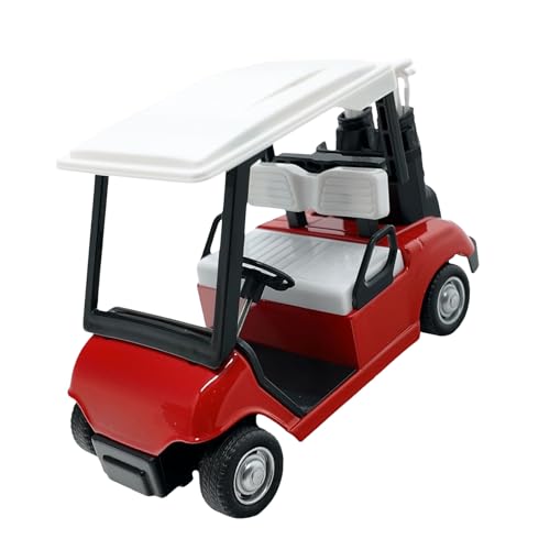 ULIJTH Miniatur-Skulptur aus Metall, Golfwagen, Maßstab 1:20, Rückziehauto, Desktop-Akzent, Sportfan und Kinderbildung, Desktop-Wagen, Dekoration ULIJTH Miniatur-Skulptur aus Metall, Golfwagen, Maßstab 1:20, Rückziehauto, Desktop-Akzent, Sportfan und Kinderbildung, Desktop-Wagen, Dekoration von ULIJTH