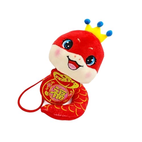 ULIJTH Plüschspielzeug Anhänger Schlangenzubehör Für Autointern Oder Schreibtisch Display Tasche Ornament Chinesisches Neujahrsgeschenk Für Freund ULIJTH Plüschspielzeug Anhänger Schlangenzubehör Für Autointern Oder Schreibtisch Display Tasche Ornament Chinesisches Neujahrsgeschenk Für Freund von ULIJTH